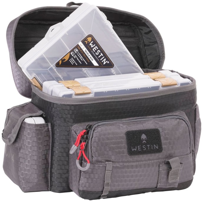 Torbica oko struka Westin W4 Waist Pack 4 Boxes Large Titanium Black