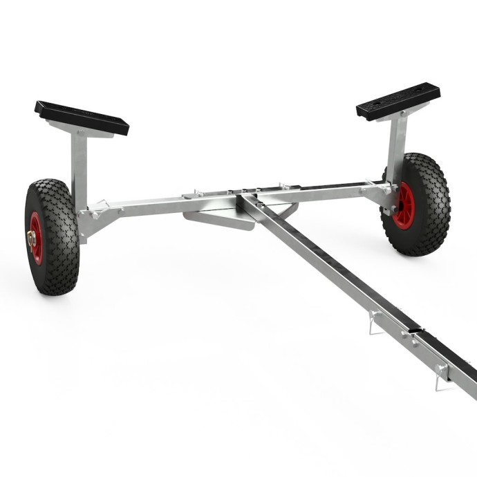 Transportna kolica Kolibri Suprod TR260-B-LU Crno/Crvena