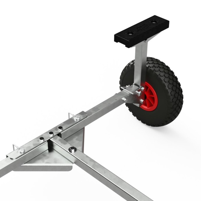 Transportna kolica Kolibri Suprod TR260-B-LU Crno/Crvena