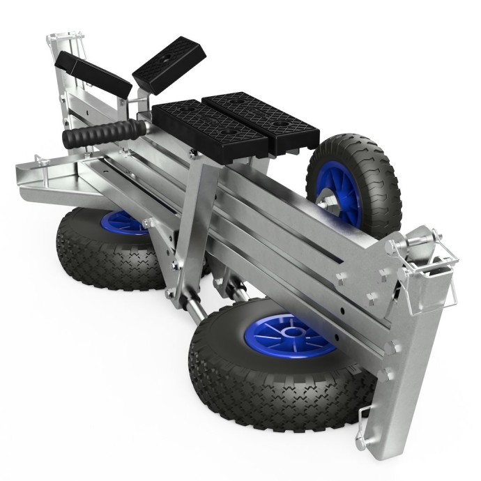 Transportna kolica Kolibri Suprod TR260-L-LU Crno/Plava