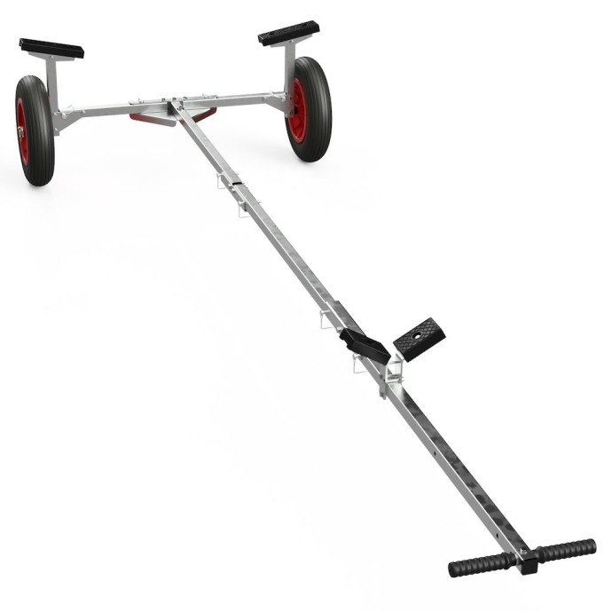 Transportna kolica Kolibri Suprod TR350-B-LU Crno/Crvena