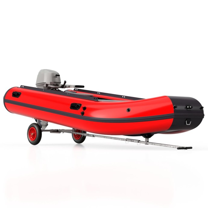Transportna kolica Kolibri Suprod TR350-B-LU Crno/Crvena