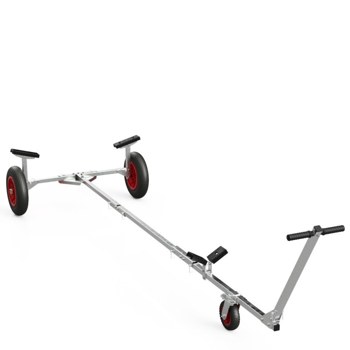 Transportna kolica Kolibri Suprod TR350-L-LU Crno/Crvena