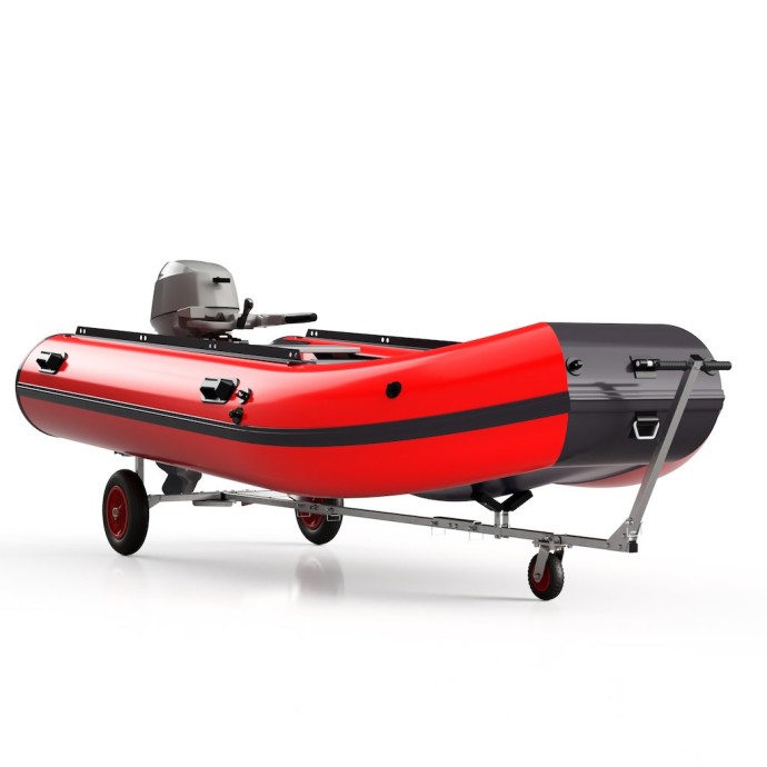 Transportna kolica Kolibri Suprod TR350-L-LU Crno/Crvena