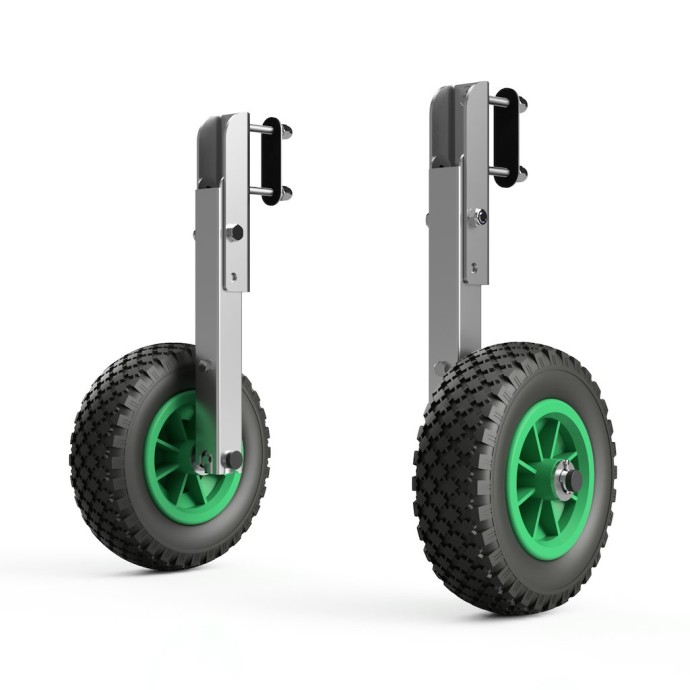 Transportni Kotači Kolibri Suprod HD200 Crno/Zeleni