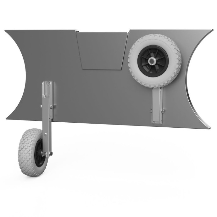 Transportni Kotači Kolibri Suprod HD200 Sivo/Crni