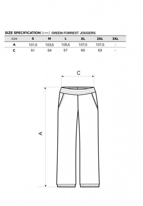 Trenirka Carpstyle Green Forest Joggers