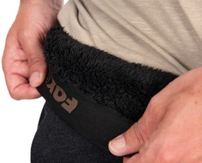 Trenirka Fox Collection Black/Orange Sherpa Joggers