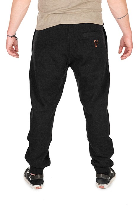 Trenirka Fox Collection Joggers Black & Orange