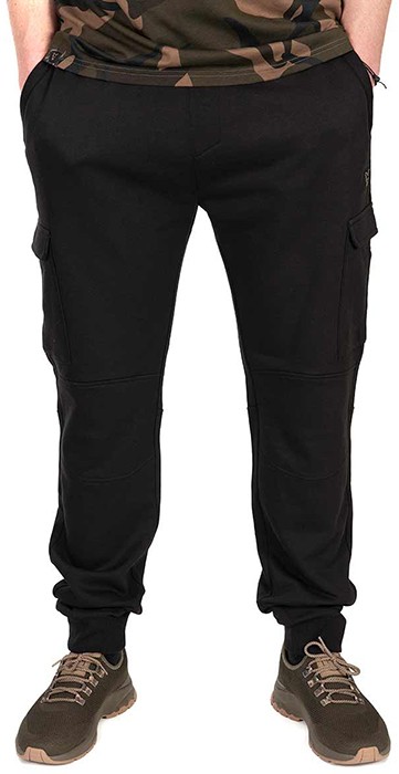 Trenirka Fox LW Black/Camo Combat Joggers
