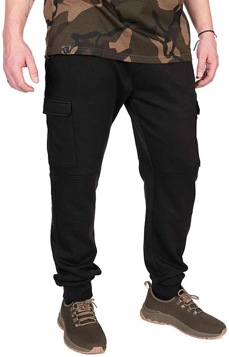 Trenirka Fox LW Black/Camo Combat Joggers