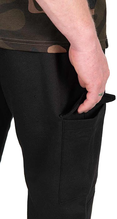 Trenirka Fox LW Black/Camo Combat Joggers