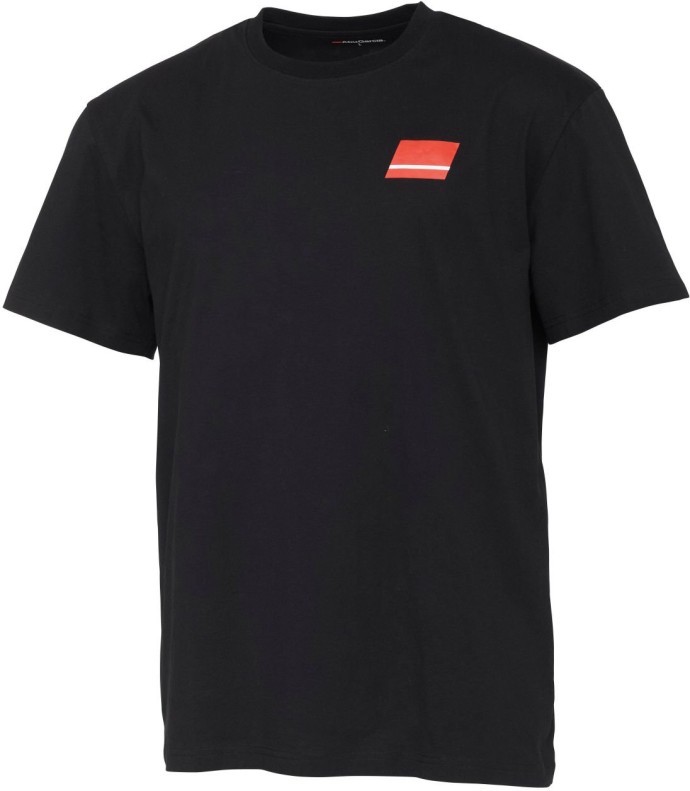 Tričko Abu Garcia Flag Logo Tee Black