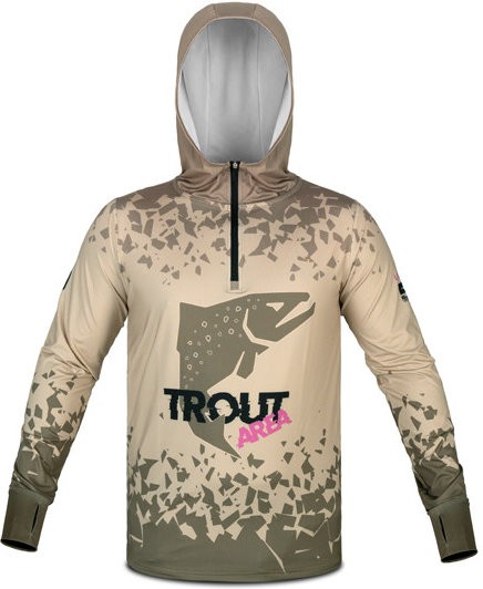 Tričko Delphin s Kapucí UV ARMOR 50+ Trout