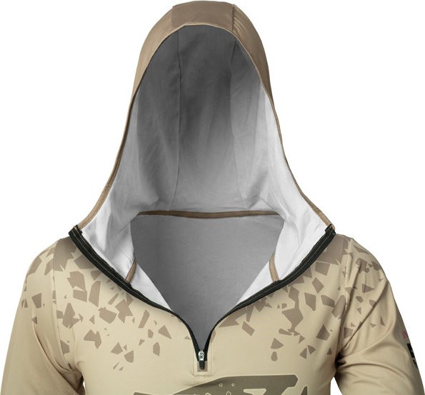 Tričko Delphin s Kapucňou UV ARMOR 50+ Trout