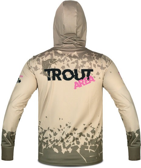 Tričko Delphin s Kapucňou UV ARMOR 50+ Trout