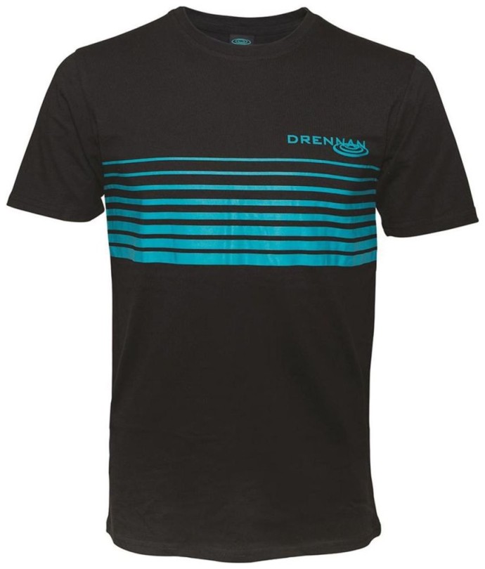 Tričko Drennan T-Shirt Aqua/Black