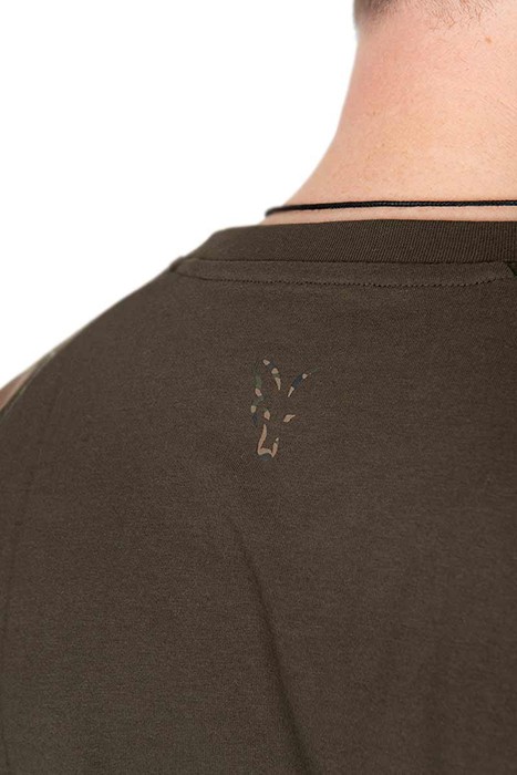 Tričko Fox Khaki/Camo Outline T-Shirt