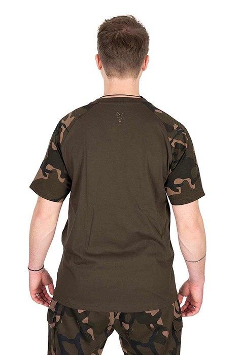 Tričko Fox Khaki/Camo Outline T-Shirt