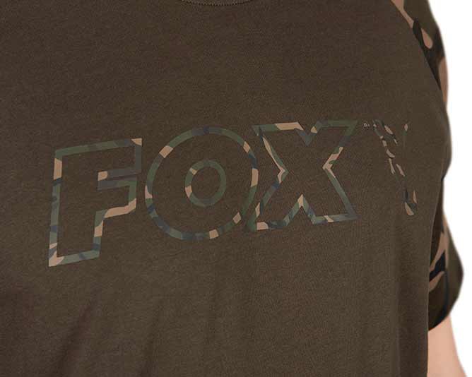 Tričko Fox Khaki/Camo Outline T-Shirt