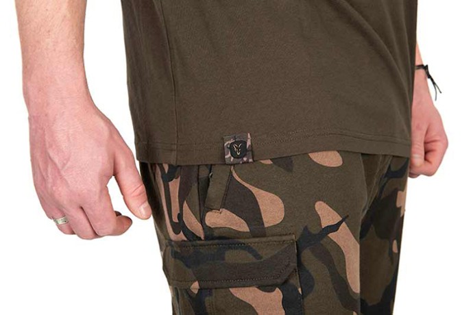 Tričko Fox Khaki/Camo Outline T-Shirt
