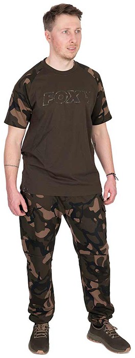 Tričko Fox Khaki/Camo Outline T-Shirt