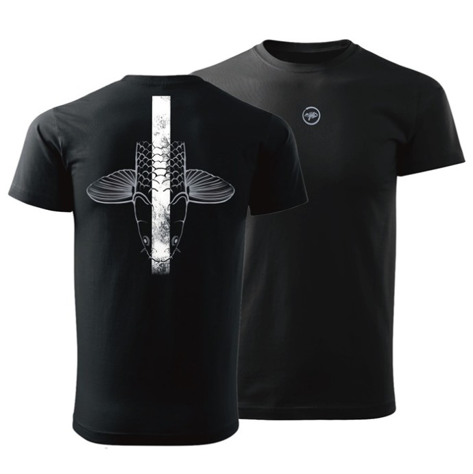 Tričko Giants Fishing Crno Šupinac Glava