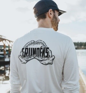 Tričko Grundéns Apex Predator LS Tech Tee