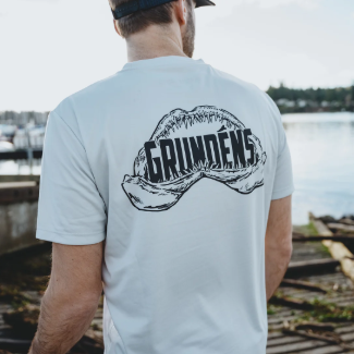 Tričko Grundéns Apex Predator SS Tech Tee Grey Mist