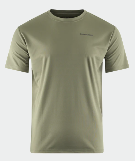 Tričko Grundéns Fish Fearlessly SS Tech Tee Forest