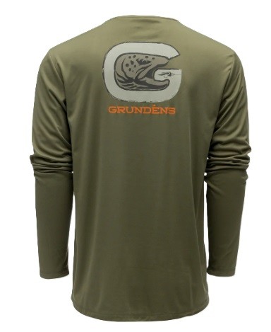 Tričko Grundéns G Trout LS Tech Tee