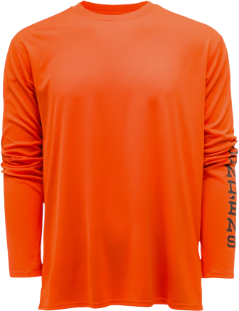Tričko Grundéns Tought Sun Crew Red Orange