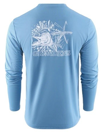 Tričko Grundéns Tuna Torpedo LS Tech Tee