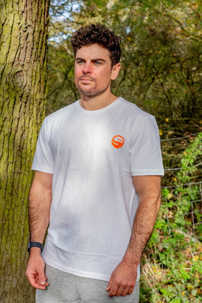 Tričko Guru Semi Logo Tee White