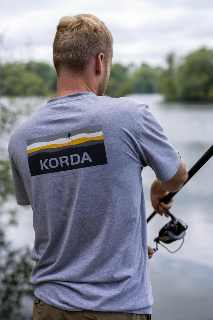 Tričko Korda Lakebed Tee Grey