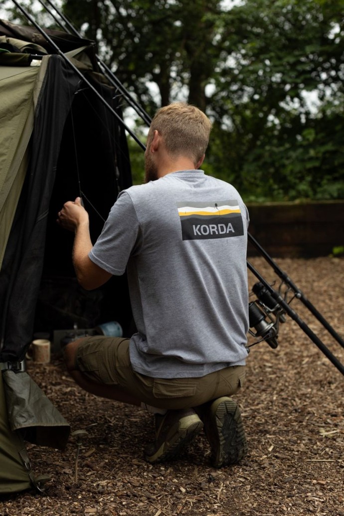 Tričko Korda Lakebed Tee Grey