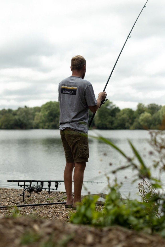 Tričko Korda Lakebed Tee Grey