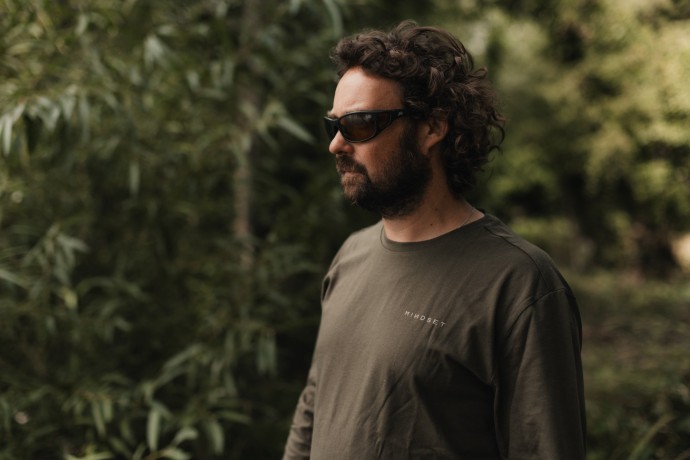 Tričko Korda Mindset Minimal LS Tee Dark Olive