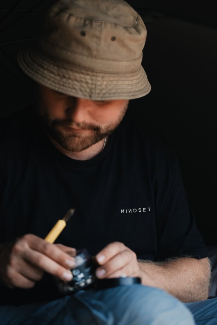 Tričko Korda Mindset Minimal Tee Black