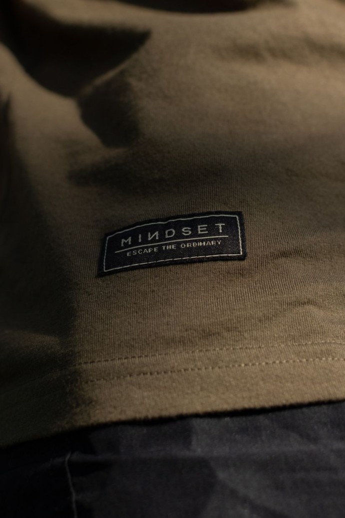 Tričko Korda Mindset Minimal Tee Dark Olive