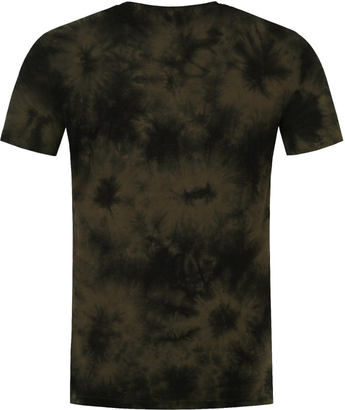 Tričko Korda Tie Dye Tee Dark Olive