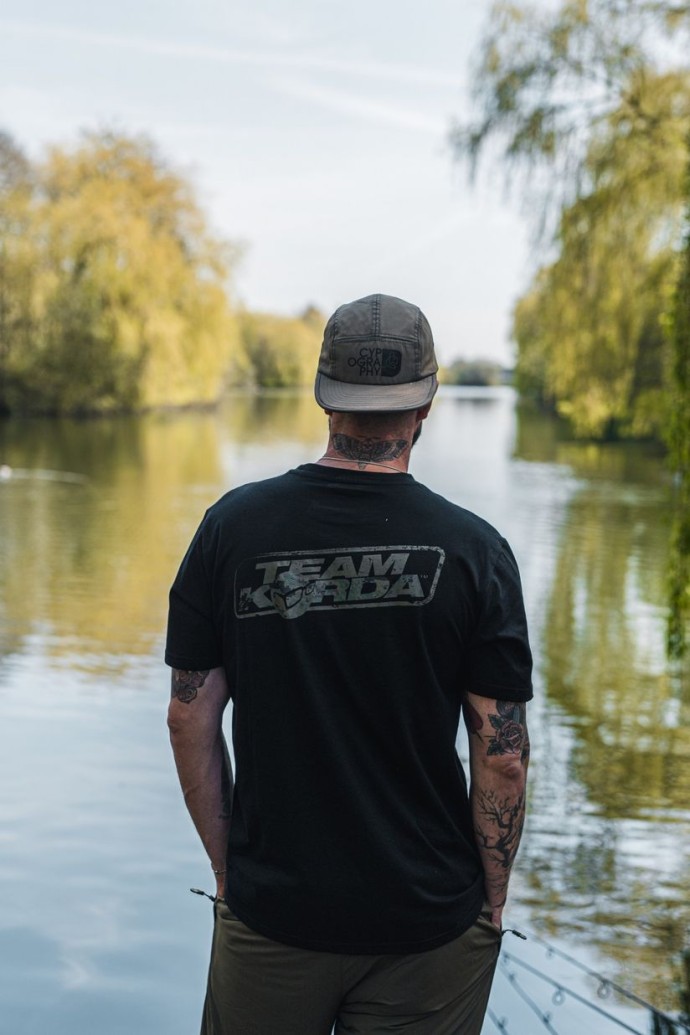 Tričko Korda TK Digi Kamo Tee Black