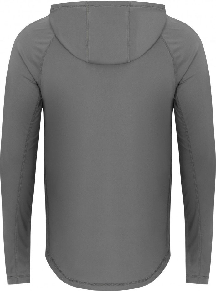Tričko Korda UPF Hooded Top Charcoal