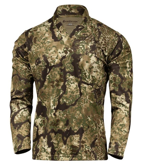 Tričko Kryptek Dallol Lt Wt Rugby LS Obskura Transitional