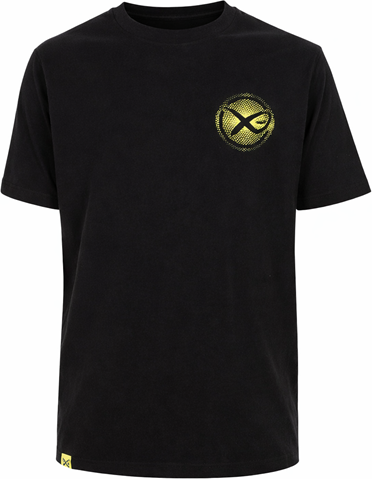 Tričko Matrix Large Fade Logo T-Shirt - Black/Lime