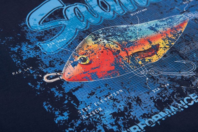 Tričko Salmo Slider Tee Veľkosť XXL