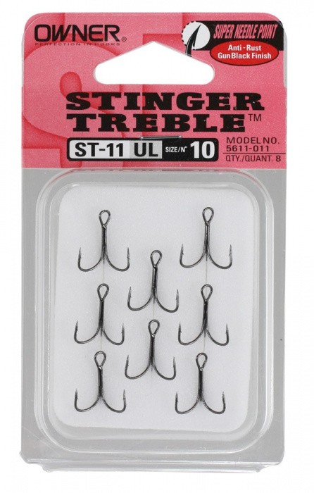 Trostruka udica Owner Stinger Treble ST11