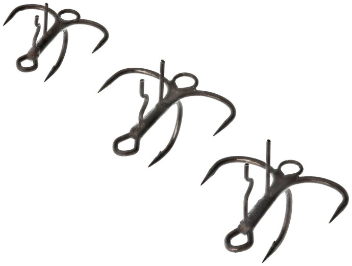 Trostruka udica Westin Add-On-Treble Black Nickel