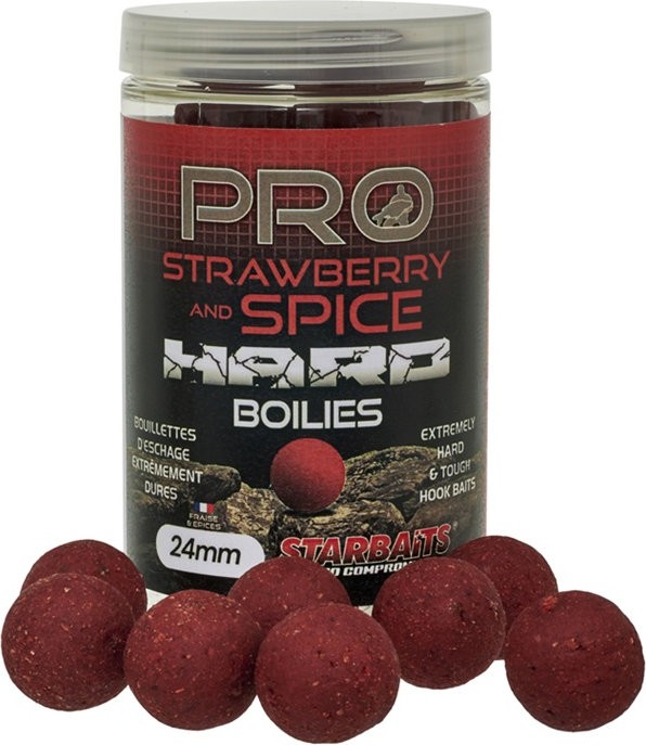 Tvrdé Boilie Boilies Starbaits Pro Strawberry Spice 200gr