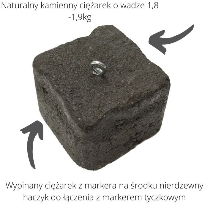 Tyčova Bójka UnderCarp sa senzorom sumraka koji svijetli crveno 6 m